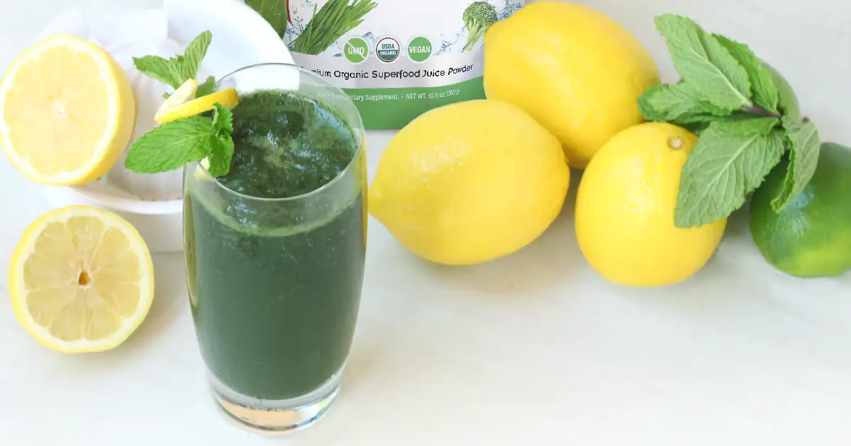 Super Green Lemonade